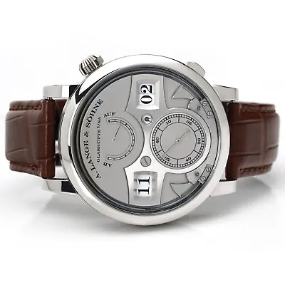 A. Lange & Sohne Zeitwerk Striking Time Wristwatch 145.025 Platinum • $185000