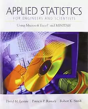 Applied Statistics For - Paperback By Levine David; Ramsey - Acceptable N • $15.91