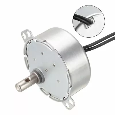 Microwave Oven Synchronous Motor AC 220-240V 5-6RPM 50-60Hz CCW/CW 4W Gear • £12.96