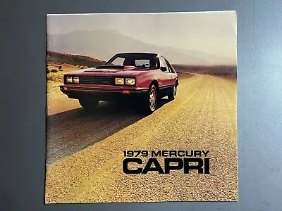1979 Mercury Capri Showroom Advertising Sales Brochure - RARE!! L@@K Awesome • $14.95