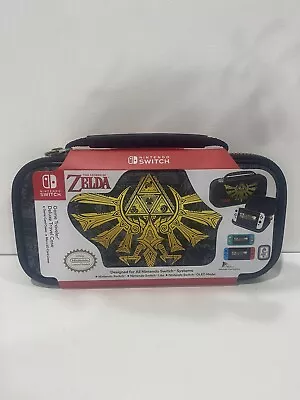 Nintendo Switch GT Deluxe Case - Zelda Hyrule Crest - Sheikah Zipper • $38.85