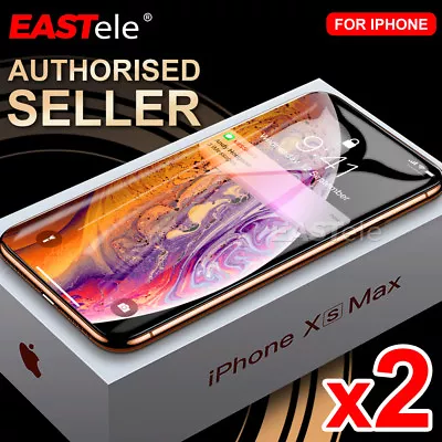 2x Apple IPhone 12 11 Pro XS Max XR 8 7 Plus Tempered Glass Screen Protector • $4.95