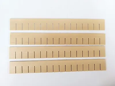 $5.25 • Buy Dollhouse Shingles Wood Strips 4 Sheets 12  Long 1:12 Scale Miniatures Roof