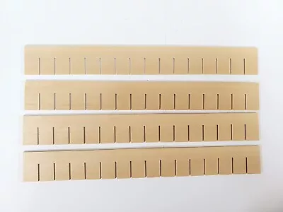 Dollhouse Shingles Wood Strips 4 Sheets 12  Long 1:12 Scale Miniatures Roof • $5.25