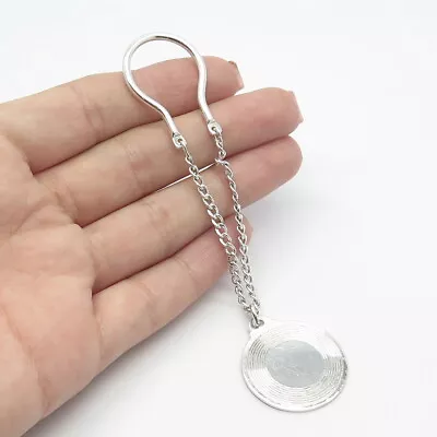 925 Sterling Silver Vintage Destino Cable Chain Key Ring • $62.99