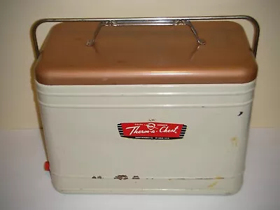 Vintage Knapp Monarch Co. THERM-A-CHEST Picnic Cooler • $149.99