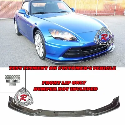 Front Lip (CF) Fits 00-09 Honda S2000 AP1 AP2 20th Anniversary Front Bumper Only • $399.99