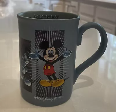 Walt Disney World Parks Mickey Mouse Blue Coffee Tea Mug Cup 8oz • $14.95