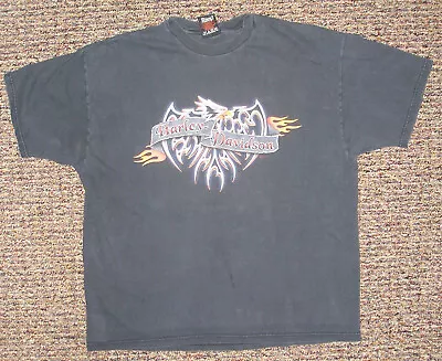 Men's Harley Davidson Short Sleeve T Shirt Black San Diego HD Size XL GUC !!! • $12