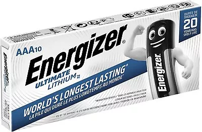 Energizer Ultimate Lithium AAA 10 Pack • $54.99