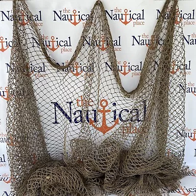 Used Commercial Fishing Net ~ Vintage Fish Netting ~ Old Recycled Reclaimed • $17.94