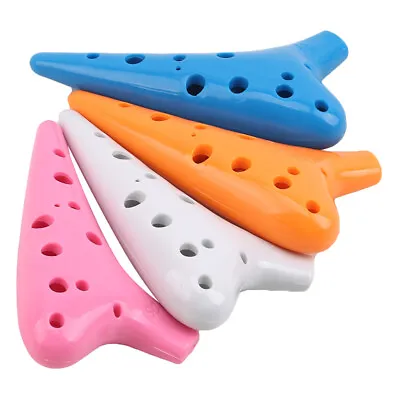 12-hole Resin Plastic Ocarina Alto C Tuning For Beginner Learning Instrument CB • $11.63