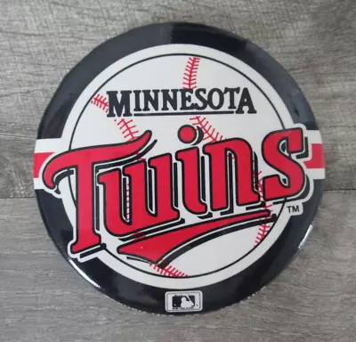 Minnesota Twins Vintage MLB 3  Pinback Button Pin Badge Baseball  1991 • $9.29