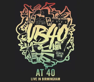 UB40 AT 40 Limited Edition Live 2CD 1 DVD Digipak • £9.99
