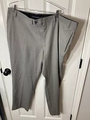 Mens Pants ANDREW FEZZA 44X30 Flat Front Grey   • $5