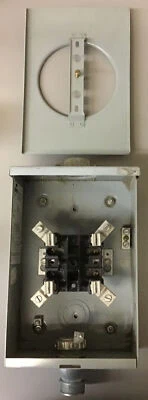 $50 • Buy Cooper B-Line 011 Single Meter 3R Meter Socket 000F5120 4 Jaw 25 Amp (R36)