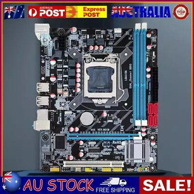 LGA1156 Computer Motherboard 16GB RAM DDR3 Memory PC Mainboard USB2.0 For I3 530 • $58.62