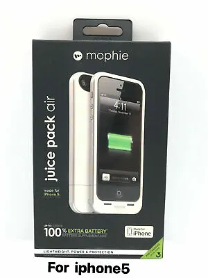 Mophie Juice Pack Air IPhone 5 5S Rechargeable External Battery Cases • $30