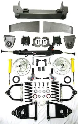 1947 To 1954 Chevy Truck Mustang II Power Front End Suspension Kit Stock Slotted • $1465