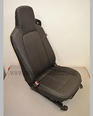 Mazda Miata MX5 Tailored Waterproof Seat Covers. Re-trim Look In Black. Eunos • $341