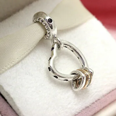 $34.95 • Buy New Authentic Pandora Silver Charm Heart Highlights Dangle #787247nlcmx