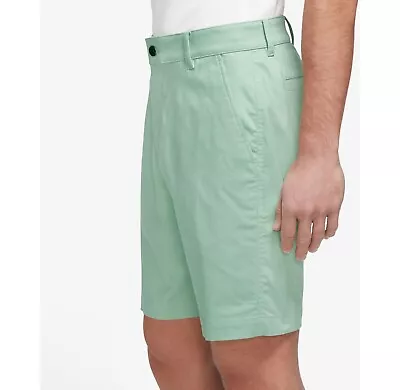 Nike Mens Dri Fit Uv Chino 9  Golf Shorts Multiple Sizes Enamel Green $65 • $33.95