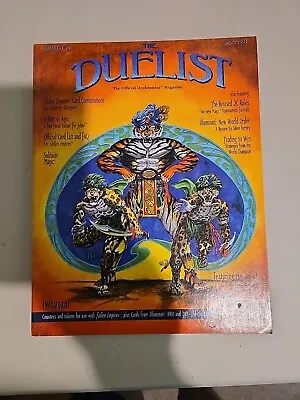 VTG Duelist Deckmaster Magazine 1995 #4 Illuminati NWO | WOTC MTG Fallen Empires • £12.06