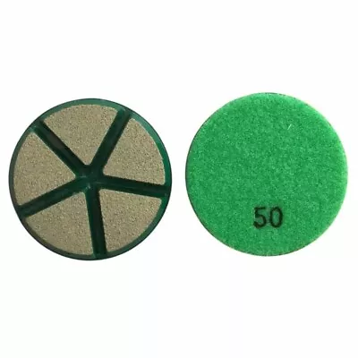 3  Ceramic Transitional Concrete Diamond Grinding Pads Set Of 3 #50 Grit • $99.99