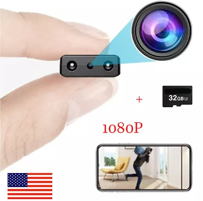 USA Small Camera WIFI 1080P Motion DVR Security Nanny Cam Audio DV New TOP A++++ • $18.39