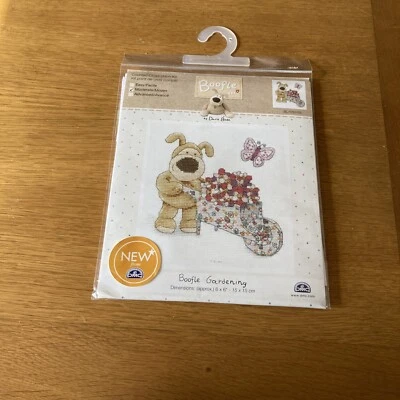 £15 • Buy DMC Boofle Gardening Counted Cross Stitch 15 X 15 Cm Brand New Unopened