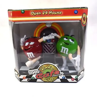 M&M Mars Rock'n Roll Cafe Candy Dispenser Collectible Toy Advertising In Box • $48