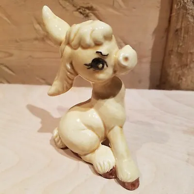 $18.95 • Buy Yellow Donkey Sitting Figurine Mule Cartoon Statuette 4  Vintage - Swanky Barn