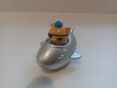 Octonauts Gup B. Silver Speeder With Kwazii Toy Ship VGC • £5