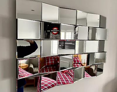 Earthquake Multi Faceted Mirror - Excellent Condition Move Forces Sale. • £115