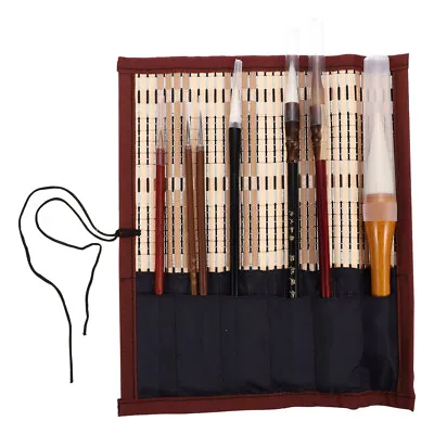  Brush Set Japanese Brushes Sumi Chinese Traditional Ink Painting • £17.01