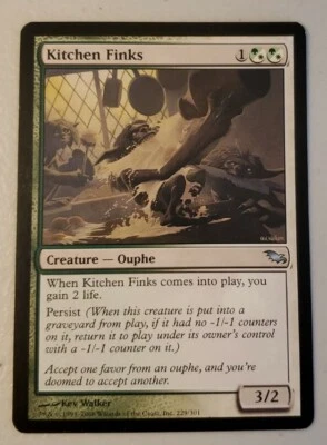 $1.50 • Buy Mtg Kitchen Finks 229/301 Moderate Play