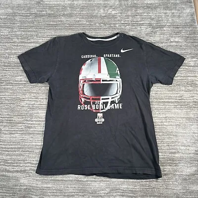 Michigan State Spartans 2014 Rose Bowl T Shirt Size Large Football NCAA Nike • $17.10