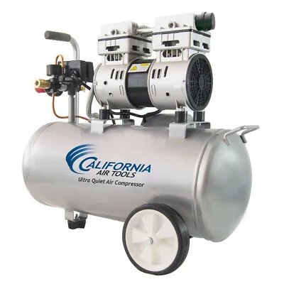 California Air Tools 8010 1 HP 8gal Quiet & Oil-Free Steel Air Compressor New • $221.97