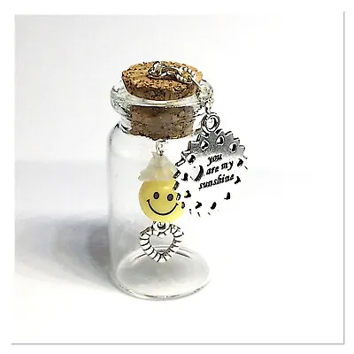 YOU ARE MY SUNSHINE 🙂 A Miniature Keepsake Novelty Gift Bottle. With Gift Bag • £4.49