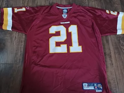 Reebok Authentic Washington Redskins Sean Taylor #21 Stitched NFL Jersey Mens XL • $65