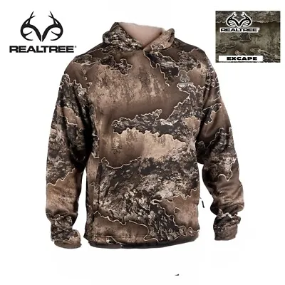 Men's Realtree® EXCAPE Camouflage Bandit Tech Performance Hoodie Sweatshirt • $29.95