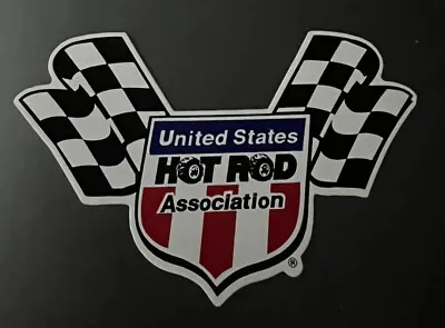 (1) VINTAGE US HOT ROD ASSOCIATION MONSTER TRUCK STICKER 3”x5” USHRA Authentic • $3.99