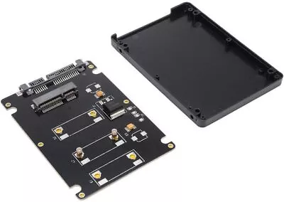 Multibao MSATA To SATA MSATA Mini PCIE SSD To 2.5'' Inch SATA SATA3 Adapter Bo • £9.95