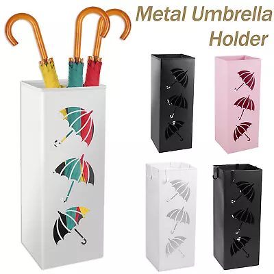 Metal Umbrella Holder Free Standing Umbrella Stand Rack Decorative LoIhj • $35.59