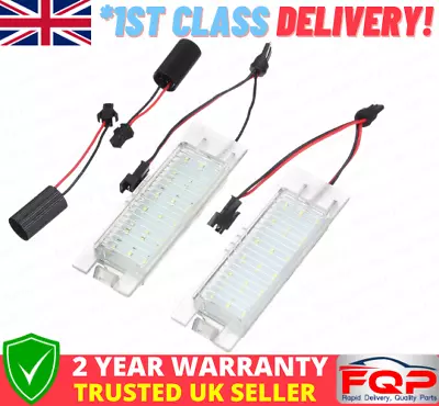 Canbus LED License Number Plate Light For Vauxhall Astra J H Corsa C D Insignia • $18.36