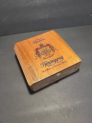 A-Fuente Wooden Cigar Box 7x7x2.5 • $10