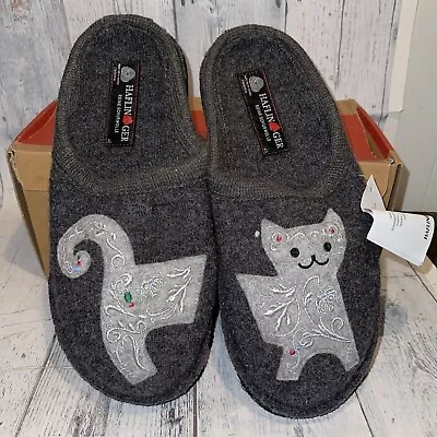 £51.91 • Buy Haflinger Wool Novelty Slippers Lizzy NIB Size 10 US/ 40 EU