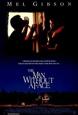 The Man Without A Face 1993 Original Movie Poster 27x40 S/S Mel Gibson Rolled • $14.99
