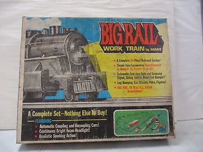 Marx Big Rail Work Train Set • $99.99