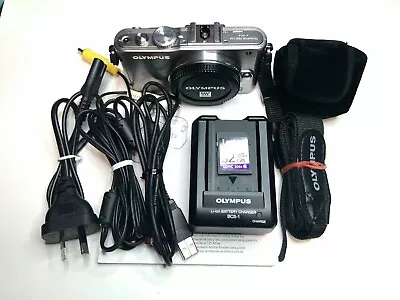 OLYMPUS PEN Lite E-PL3 Camera - Shutter Count 1366 - 3 Month Warranty • $279